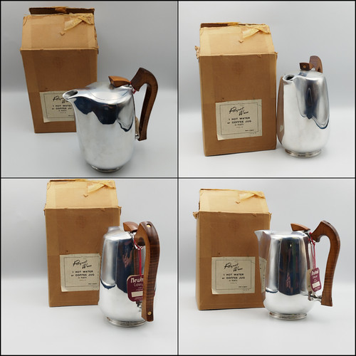 Vintage picquot ware coffee - vintage,
