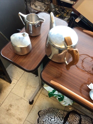 Vintage picquot ware - vintage, teapot