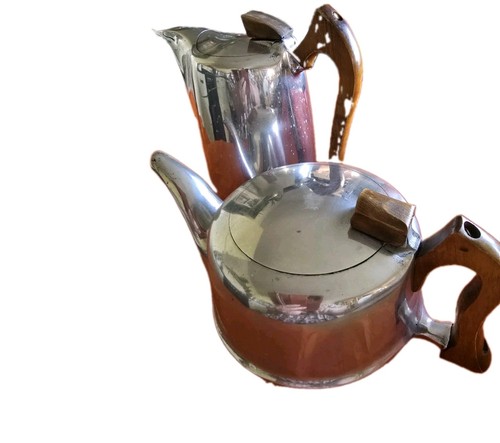 Vintage picquot ware teapot - picquot,