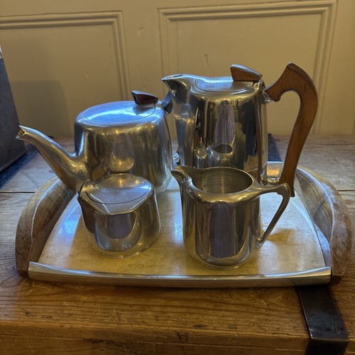 Vtg picquot ware tea - tea, set