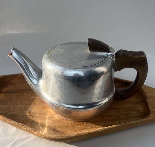 Vintage picquot ware teapot - vintage,