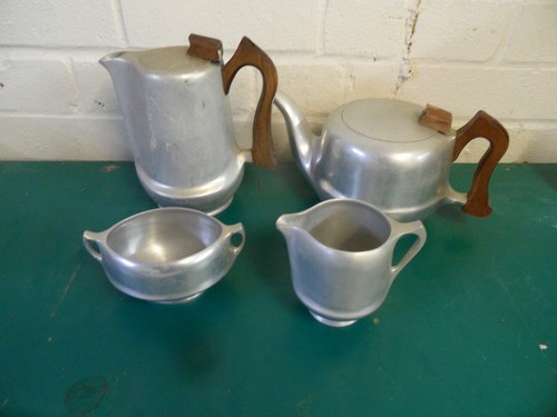 Vintage 1950s picquot ware tea - picquot,
