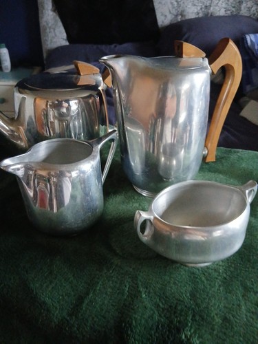 Vintage picquot ware - tea, set