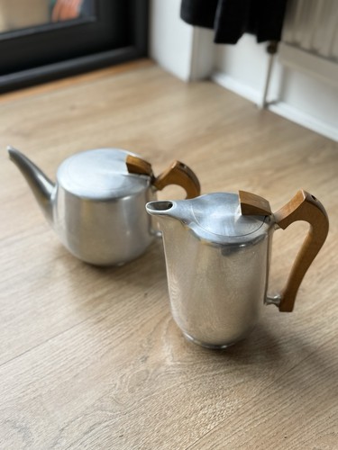 Vintage picquot ware - vintage, teapot